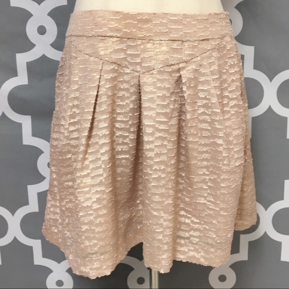 GAP Dresses & Skirts - NWT Gap Rose Gold Pleated Mini Skirt
